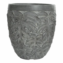 Bloempot Kyli - D31 X H33cm - Grijs