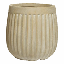 Bloempot Laura - D32 X H32cm - Beige