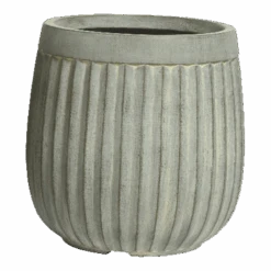 Bloempot Laura - D43 X H43cm - Grijs -Flamingo Verkoop bloempot laura grijs bloempot 1 2