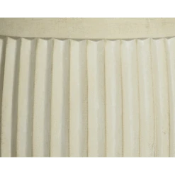 Bloempot Laura - D43 X H43cm - Off White -Flamingo Verkoop bloempot laura off white bloempot 3 1