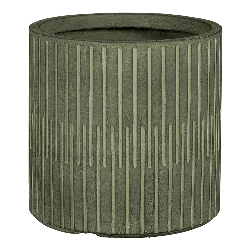 Bloempot Oslo - D37 X H36,5cm - Groen 3 Bloempot Oslo - D37 X H36,5cm - Groen