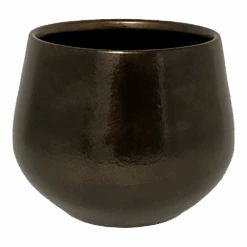 Bloempot Petra - D19 X H16cm - Koper