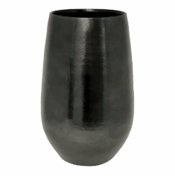 Bloempot Petra Hoog - D23 X H35cm - Platinum