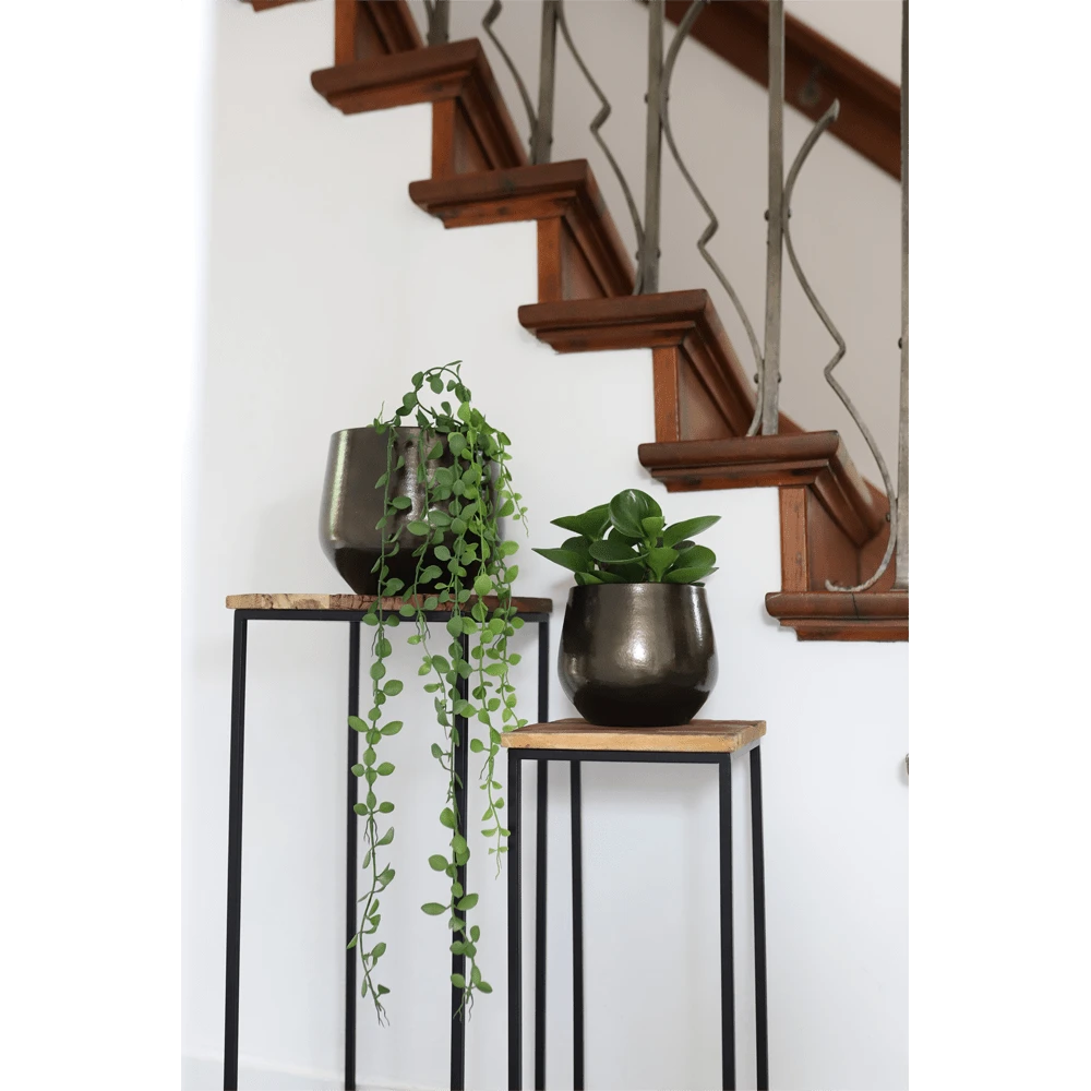 Bloempot Petra - D33 X H31cm - Koper 5 Bloempot Petra - D33 X H31cm - Koper - Afbeelding 3