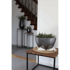 Bloempot Petra - D19 X H16cm - Platinum 7 Bloempot Petra - D19 X H16cm - Platinum -Flamingo Verkoop bloempot petra platinum bloempot 3 2