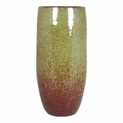 Bloempot Sepp Hoog - D18 X H35cm - Groen