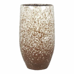 Bloempot Sepp Hoog - D20 X H45cm - Wit