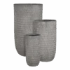Bloempot Tallinn - D34 X H63,5cm - Zwart-grijs 1 Bloempot Tallinn - D34 X H63,5cm - Zwart-grijs -Flamingo Verkoop bloempot tallinn hoog zwart grijs bloempot 1