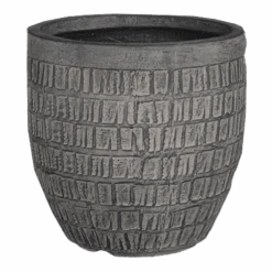Bloempot Tallinn - D31 X H31cm - Zwart-grijs -Flamingo Verkoop bloempot tallinn zwart grijs bloempot 1 1 2