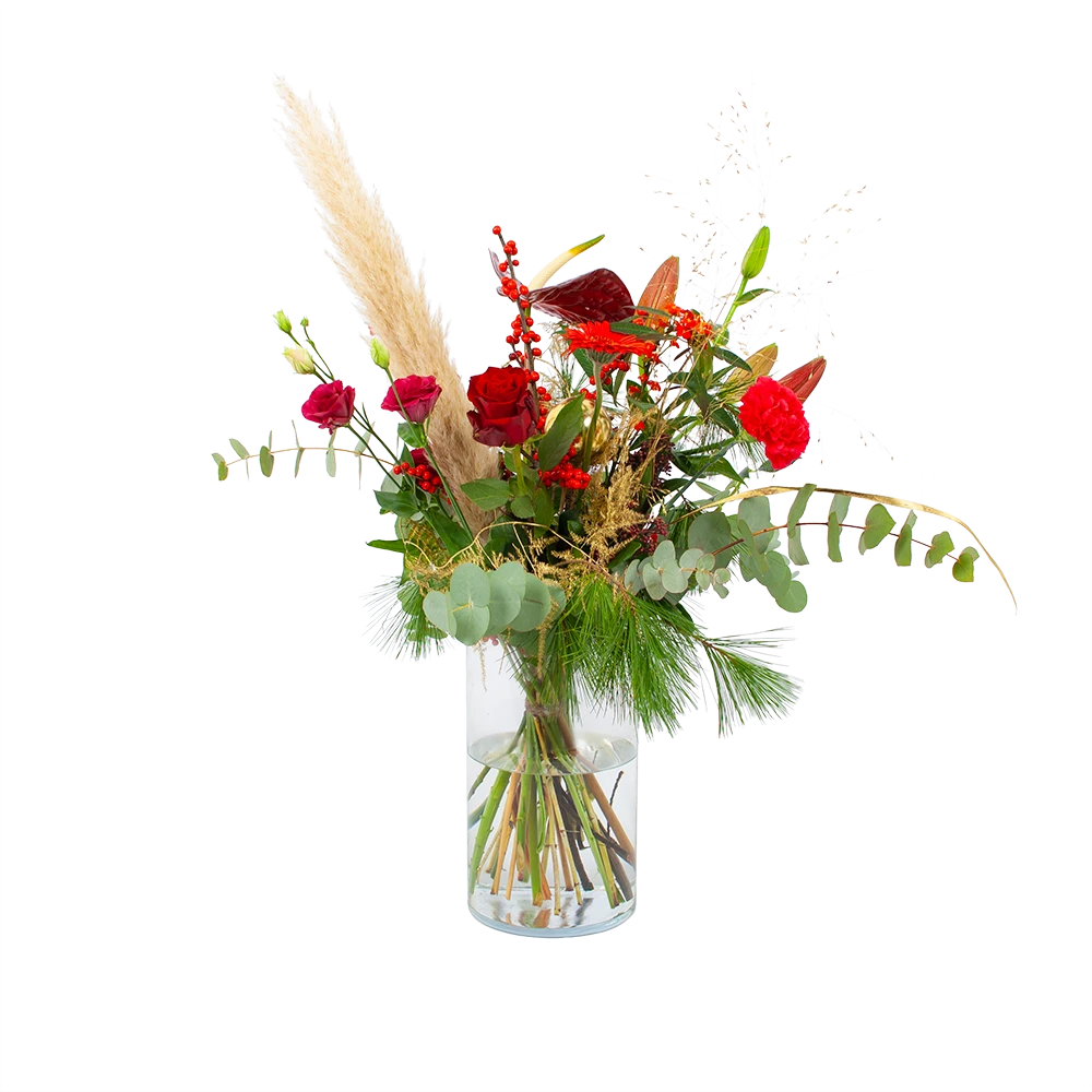 Boeket Winterse Pluim Middel 3 Boeket Winterse Pluim Middel