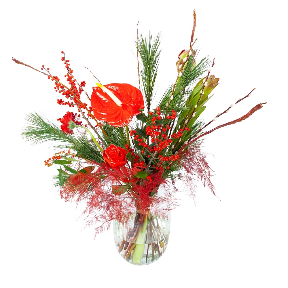 Boeket Winterwonderland Middel 3 Boeket Winterwonderland Middel