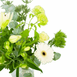 Boeket Wit Gebaar Groot -Flamingo Verkoop boeket wit gebaar boeketten 2 1