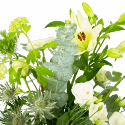 Boeket Wit Gebaar Middel -Flamingo Verkoop boeket wit gebaar boeketten 3