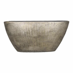 Bloempot Mira Ovaal - L73 X B17 X H36cm - Goud