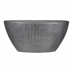Bloempot Mira Ovaal - L73 X B17 X H36cm - Antraciet