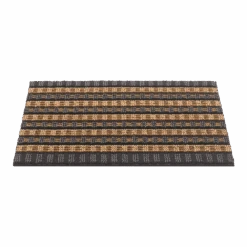 HAMAT Buitenmat Quardo Scrape - 80x50cm - Zwart/Naturel - Deurmat