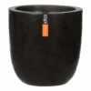 Capi Bloempot Bol Lux Terrazo - D65 X H63cm - Zwart 1 Capi Bloempot Bol Lux Terrazo - D65 X H63cm - Zwart -Flamingo Verkoop capi lux terrazzo hoge pot fit zwart bloempot 1 4 3