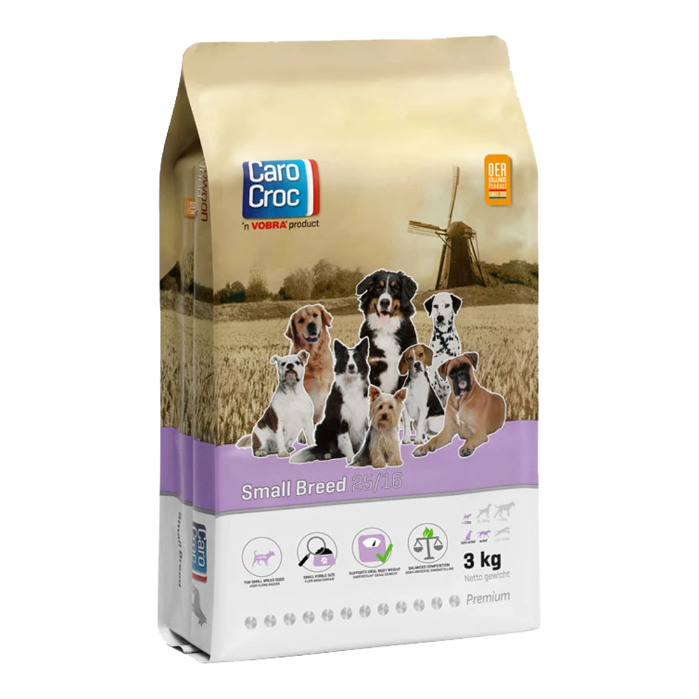 CaroCroc Small Breed - Hondenvoer - 3kg 3 CaroCroc Small Breed - Hondenvoer - 3kg