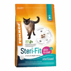 Fokker Steri-Fit Skin & Coat - Kattenvoer - 2,5kg