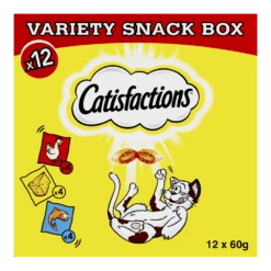 Catisfactions Megabox - Kattensnack - 12x60g