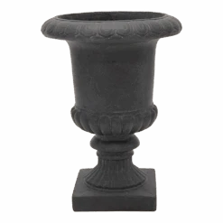 Bloempot French Vase - D40 X H54cm - Donkergrijs