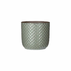 Bloempot Daan - D17 X H16cm - Groen