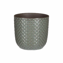 Bloempot Daan - D19 X H17.5cm - Groen