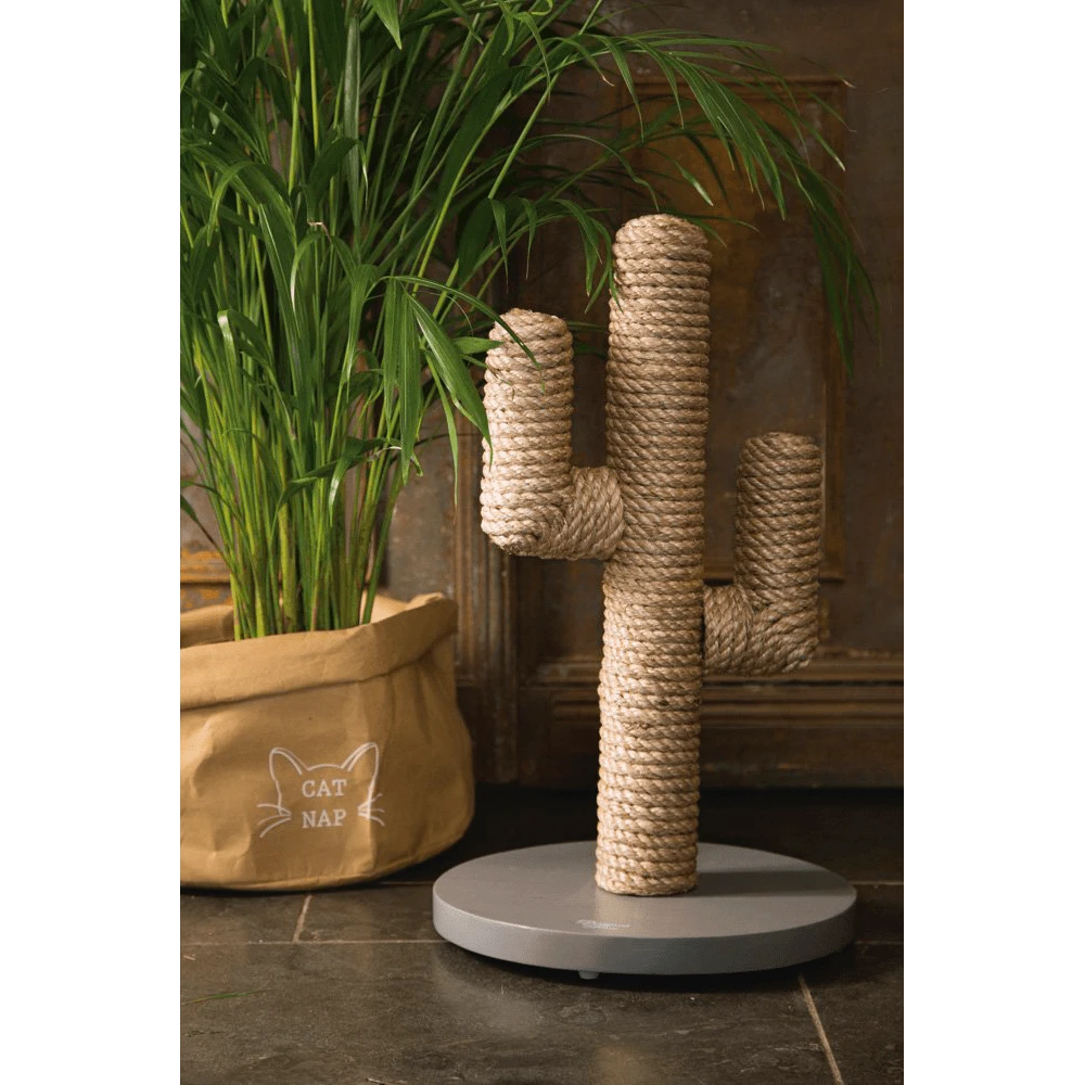 Krabpaal Houte Cactus - Taupe - 35x35x60cm - Designed By Lotte - Afbeelding 5