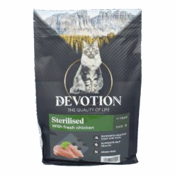 Devotion Gesteriliseerd - Kip - Kattenvoer - 3kg