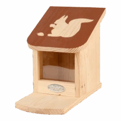 Diapositief Eekhoornvoederhuis