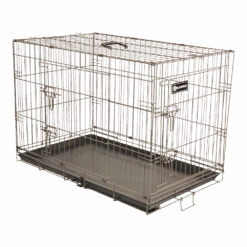 Flamingo Draadkooi Ebo Taupe - L - 56x92x64cm - Hondenbench