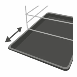 Flamingo Draadkooi Ebo Zwart - M - 47x77x55cm - Hondenbench -Flamingo Verkoop draadkooi ebo zwart m 47x77x55cm hondenbench 3