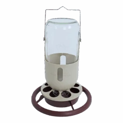 Drink- En Voederfontein Fauna Met Opstap - Transparant - Glas