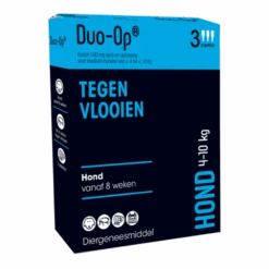 Duo-Op - 100mg - Hond 4 Tot 10kg - Anti Vlooien En Tekenmiddel - 3 Pipetten