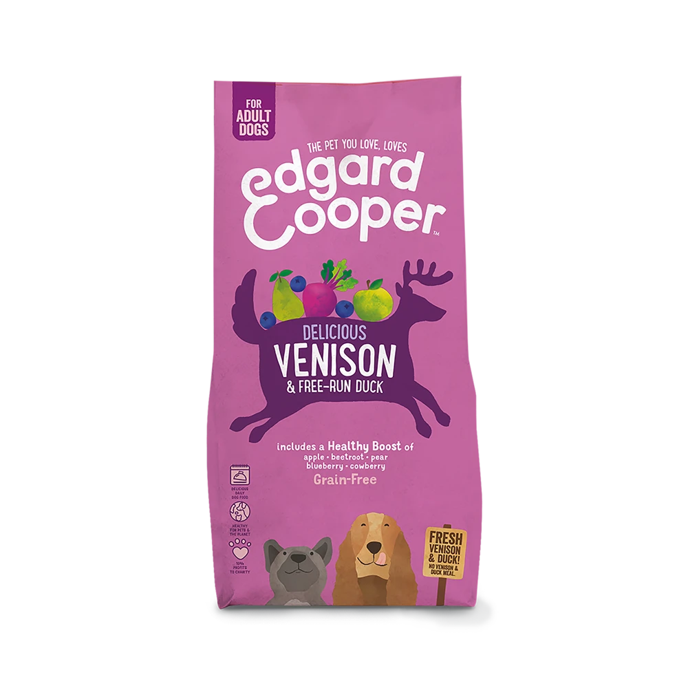 Edgard & Cooper - Hert & Scharreleend - Volwassen - Hondenvoer - 7kg 3 Edgard & Cooper - Hert & Scharreleend - Volwassen - Hondenvoer - 7kg