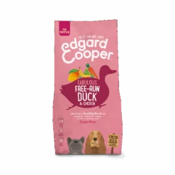 Edgard & Cooper - Verse Scharreleend & Kip - Puppyu2019s - Hondenvoer - 7kg