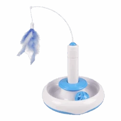 Flamingo Elektronische Ballenbaan Met Veer En Bal - 18x18cm