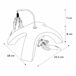Flamingo Elektronische Draco Veer - U00f823,2cm -Flamingo Verkoop elektronische draco veer d23 2cm 5