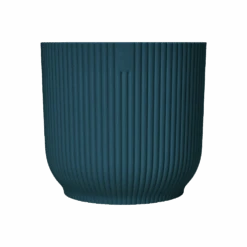 Bloempot Elho Vibes Fold Rond - D22 X H20cm - Diepblauw -Flamingo Verkoop elho vibes fold rond 22 blauw d22 h20cm bloempot diepblauw 5 8