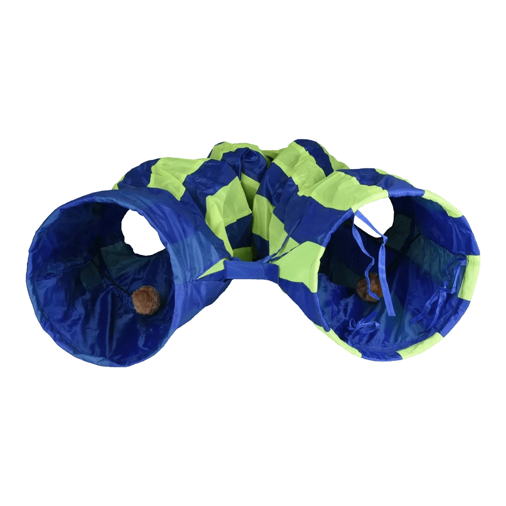 Flamingo Feline Cruiser Nylon 136cm - Blauw/groen - U00f825cm 5 Flamingo Feline Cruiser Nylon 136cm - Blauw/groen - U00f825cm - Afbeelding 3