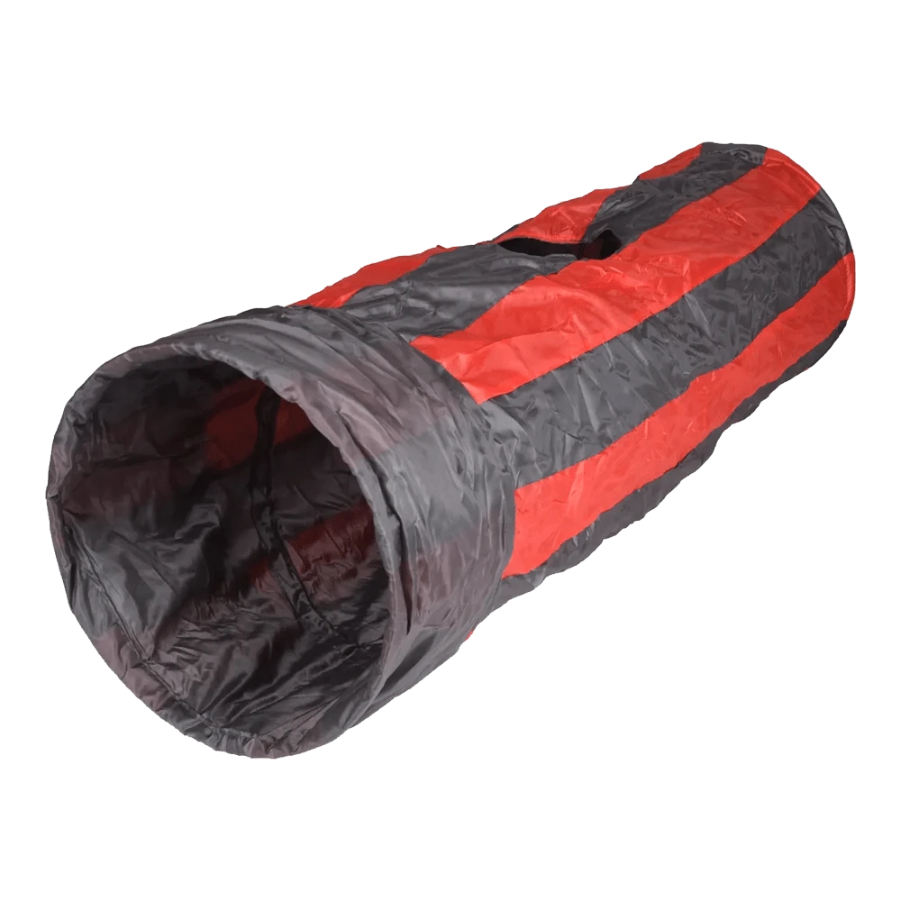 Flamingo Feline Cruiser Nylon 90cm - Rood/grijs- U00f825cm 3 Flamingo Feline Cruiser Nylon 90cm - Rood/grijs- U00f825cm