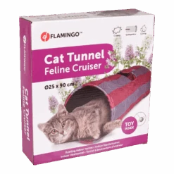 Flamingo Feline Cruiser Nylon 90cm - Rood/grijs- U00f825cm 10 Flamingo Feline Cruiser Nylon 90cm - Rood/grijs- U00f825cm -Flamingo Verkoop feline cruiser nylon 90cm rood grijs d25cm 4