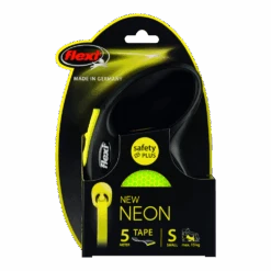 Flexi Rollijn Neon - Tape 5m - S 15KG - Hondenriem 6 Flexi Rollijn Neon - Tape 5m - S 15KG - Hondenriem -Flamingo Verkoop flexi rollijn neon tape 5m s 15kg hondenriem 2 5