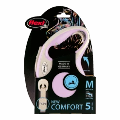 Flexi Rollijn New Comfort Roze - Tape 5m - M 25KG - Hondenriem 6 Flexi Rollijn New Comfort Roze - Tape 5m - M 25KG - Hondenriem -Flamingo Verkoop flexi rollijn new comfort roze tape 5m m 25kg hondenriem 2 5