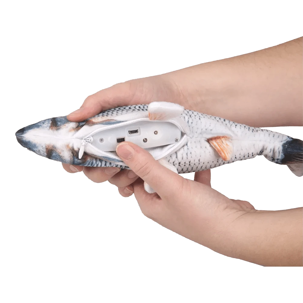 Flamingo Flounder Bewegende Vis - Grijs 6 Flamingo Flounder Bewegende Vis - Grijs - Afbeelding 4