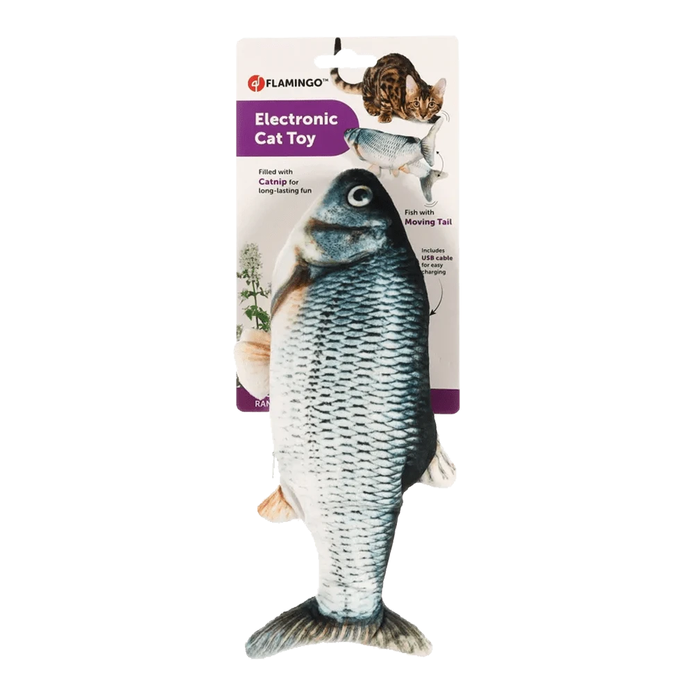 Flamingo Flounder Bewegende Vis - Grijs 7 Flamingo Flounder Bewegende Vis - Grijs - Afbeelding 5