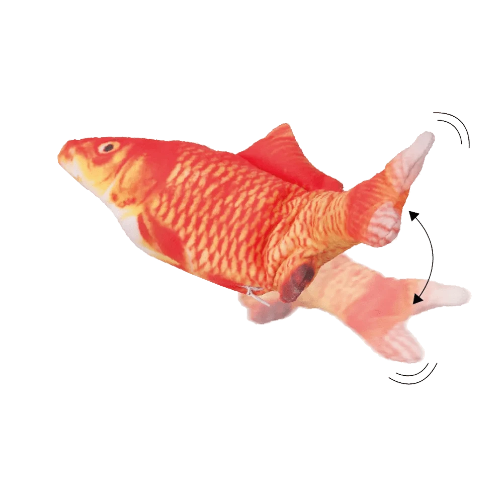 Flamingo Flounder Bewegende Vis - Oranje 4 Flamingo Flounder Bewegende Vis - Oranje - Afbeelding 2