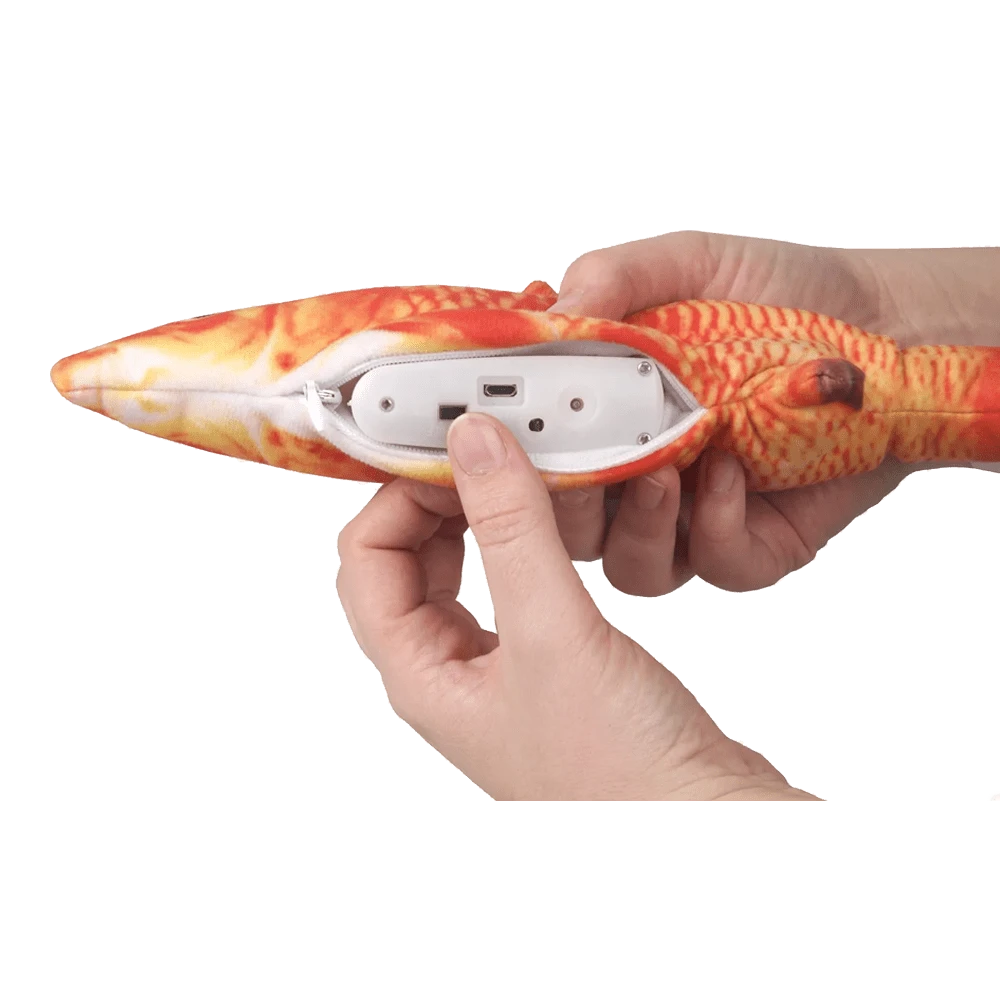 Flamingo Flounder Bewegende Vis - Oranje 6 Flamingo Flounder Bewegende Vis - Oranje - Afbeelding 4