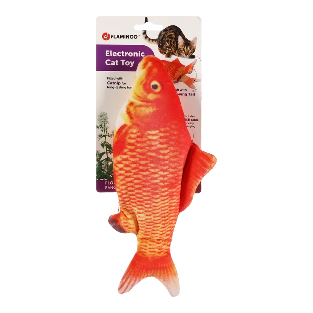 Flamingo Flounder Bewegende Vis - Oranje 7 Flamingo Flounder Bewegende Vis - Oranje - Afbeelding 5