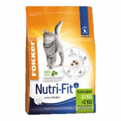 Fokker Cat Nutri-Fit - Kattenvoer - 10kg